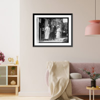 Mrs. F.M. Carter, Secty. of House; Ex Mayor Hugh M. Caldwell, Seattle; Mrs. Stafford, Antique Wall Art