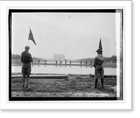 Historic Framed Print, Boy Scouts at Lincoln Memorial, 6/16/23 - 3,  17-7/8" x 21-7/8"