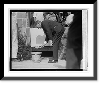 Hoover laying cornerstone, Congressional Club, 6/9/23 - 2, Antique Wall Art