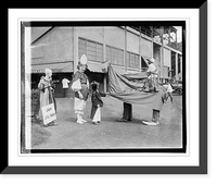 Historic Framed Print, Shrine, Grotto ball game - 2,  17-7/8" x 21-7/8"