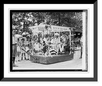 Historic Framed Print, Takoma Park, Fourth of July celebration, 7/4/23 - 3,  17-7/8" x 21-7/8"