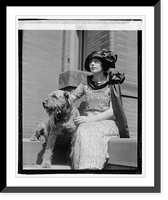 Historic Framed Print, Miss Agnes Ashford, 7/18/23,  17-7/8" x 21-7/8"