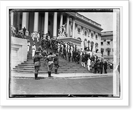 Harding funeral - 13, Vintage Poster
