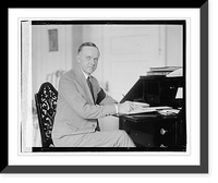 Historic Framed Print, Coolidge, [8/4/23] - 3,  17-7/8" x 21-7/8"