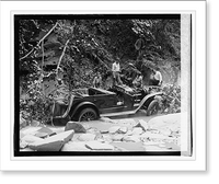 Historic Framed Print, Auto wreck, [7/30/23],  17-7/8" x 21-7/8"