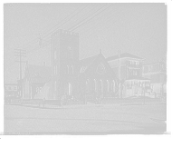 Historic Framed Print, St. James Episcopal Church, Atlantic City, N.J.,  17-7/8" x 21-7/8"