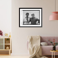 Lt. Kenneth Garrett, Lt. V. Bertrauvais, 9/2/23 - 2, Antique Wall Art