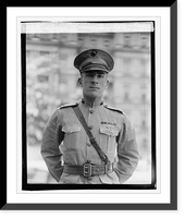 Lieut. L.H. Sanderson, W.S.M.C., 9/14/23, Historic Print