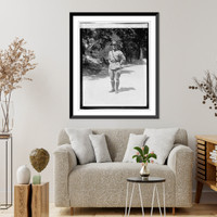 Lieut. L.H. Sanderson, W.S.M.C., 9/14/23, Vintage Wall Art