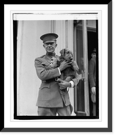 Historic Framed Print, Col. M.C. Buckey & Laddee Buck, 9/27/23,  17-7/8" x 21-7/8"