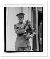 Historic Framed Print, Col. M.C. Buckey & Laddee Buck, 9/27/23,  17-7/8" x 21-7/8"