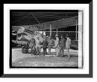 Historic Framed Print, Admil. Moffett at Bolling field, 9/24/23,  17-7/8" x 21-7/8"