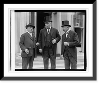Historic Framed Print, [Gompers, R.T. Hon. Wm. Ferguson, Massey & Hon. Henry Getty Chilton, 9/20/23],  17-7/8" x 21-7/8"
