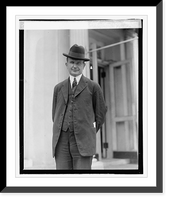 Historic Framed Print, Senator Burton Wheeler, Montana, 9/24/23,  17-7/8" x 21-7/8"