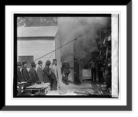 Testing gas masks, 10/4/23, Vintage Poster