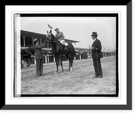 Historic Framed Print, Grayson with My Own,  10/2/23,  17-7/8" x 21-7/8"