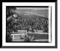 Opening day, Laurel, 10/2/23, Antique Print