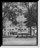 Historic Framed Print, Fine Arts building, Detroit, Mich.,  17-7/8" x 21-7/8"