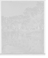 Historic Framed Print, Gauthier's Canal, Lagoon Park, Sandwich, Ontario,  17-7/8" x 21-7/8"