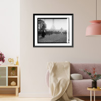 Historic Framed Print, Dedication of Argonne Monument, 11/[23],  17-7/8" x 21-7/8"