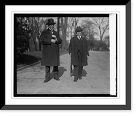 Historic Framed Print, Genl. Nelson A. Miles & Genl. Clem[...],  17-7/8" x 21-7/8"