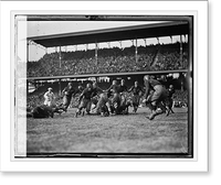 Historic Framed Print, Marine-Army game, 12/1/23,  17-7/8" x 21-7/8"