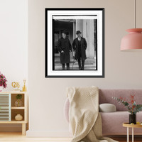 Jusserand & Sen. Paul DuPuy, 12/4/23 Classic, Antique Poster