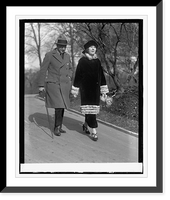 Historic Framed Print, Mr. & Mrs. Jesse L. Laskey, 12/15/23,  17-7/8" x 21-7/8"