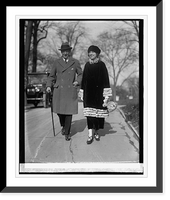 Historic Framed Print, Mr. & Mrs. Jesse L. Laskey, [12/15/23],  17-7/8" x 21-7/8"