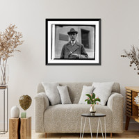 Historic Framed Print, Roy Chapman Andrews, 12/22/23 - 2,  17-7/8" x 21-7/8"