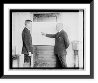 Historic Framed Print, Capt. Frank B. McCary & Moffett, 1/4/24,  17-7/8" x 21-7/8"