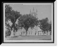 Historic Framed Print, Thompson Memorial Chapel, Williams College, Mass.,  17-7/8" x 21-7/8"