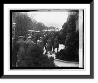 Historic Framed Print, Wilson funeral, 2/6/24 - 4,  17-7/8" x 21-7/8"