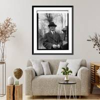 Historic Framed Print, Dr. H.A. Fowler, [2/1/24],  17-7/8" x 21-7/8"