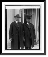 Historic Framed Print, J. Crawford Biggs, Silas H. Strawn, 1/31/24,  17-7/8" x 21-7/8"