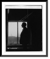 Historic Framed Print, A.W. Mellon [silhouette] - 3,  17-7/8" x 21-7/8"