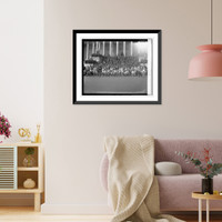 Historic Framed Print, Post Marathon, 2/22/24 - 2,  17-7/8" x 21-7/8"