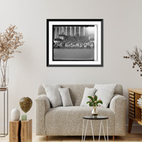 Historic Framed Print, Post Marathon, 2/22/24 - 2,  17-7/8" x 21-7/8"