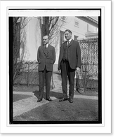 Historic Framed Print, Coolidge & Wilbur, 3/24/24,  17-7/8" x 21-7/8"