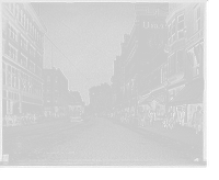 Historic Framed Print, Merrimack Street looking west, Lowell, Mass.,  17-7/8" x 21-7/8" Historic Framed Print, Merrimack Street looking west, Lowell, Mass.,  17-7/8" x 21-7/8"