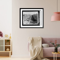 Historic Framed Print, Destruction of cattle in Cal., 4/4/24 - 2,  17-7/8" x 21-7/8"