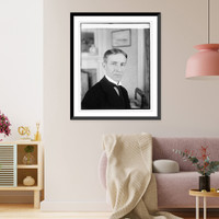 Historic Framed Print, Col. Victor Mutt, 4/8/24,  17-7/8" x 21-7/8"