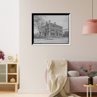 Historic Framed Print, Tea House, Concord, Mass.,  17-7/8" x 21-7/8"
