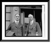 Historic Framed Print, Elon H. Hooker & J.B. White, 4/17/24,  17-7/8" x 21-7/8"