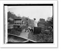 Historic Framed Print, [Flood] - 13,  17-7/8" x 21-7/8"