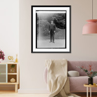 Historic Framed Print, Hon. Edwin V. Morgan, [5/10/24],  17-7/8" x 21-7/8"