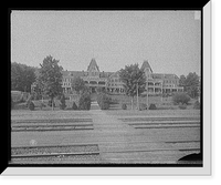 Historic Framed Print, New Hotel Weirs, Lake Winnipesaukee, N.H.,  17-7/8" x 21-7/8"