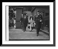 Pres. & Mrs. Coolidge at Wallace wedding, 5/14/24 Classic, Historic Reproduction