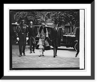 Mr. & Mrs. Coolidge, Wallace wedding, 5/14/24, Antique Print