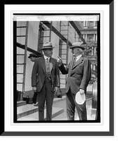 Historic Framed Print, Longworth & Madden, 5/17/24,  17-7/8" x 21-7/8"